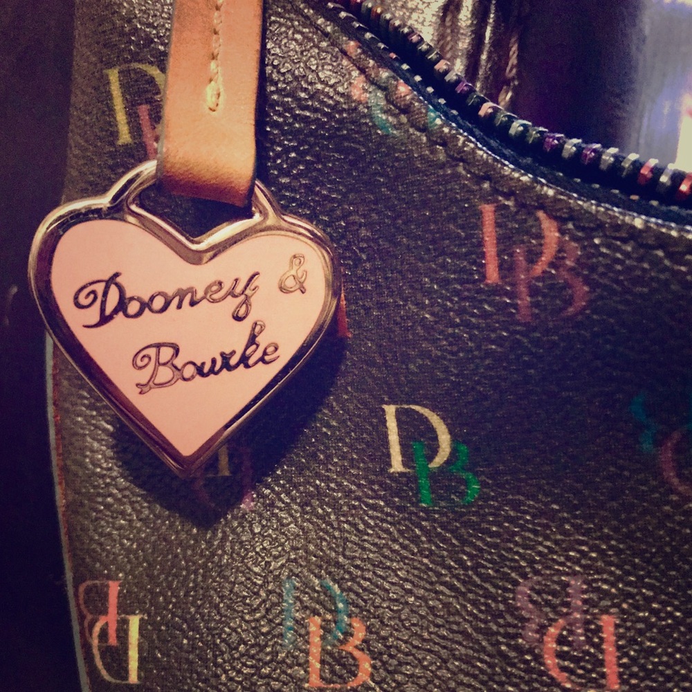 Dooney and Bourke Multicolored Small Hobo